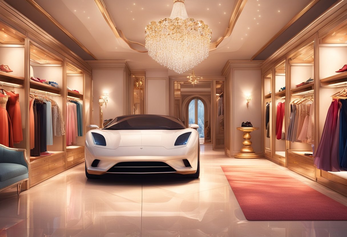 rich taurus woman closet
